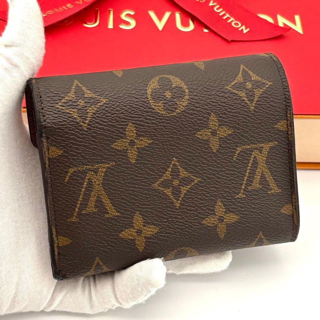 Louis Vuitton Wallet Portefeuille Victorine Monogram Brown — view 2