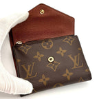 Louis Vuitton Wallet Portefeuille Victorine Monogram Brown — view 3