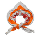 Hermes Cotton Monsieur & Madame Large Shawl Scarf — view 2