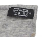 Hermes Cotton Monsieur & Madame Large Shawl Scarf — view 7