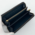Louis Vuitton Zippy Wallet Black Vernis Round — view 8