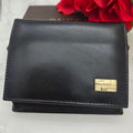 Gucci Card Case Coin Purse Leather Black