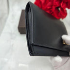 Gucci Card Case Coin Purse Leather Black — view 5