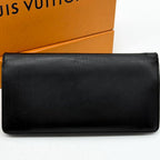 Louis Vuitton Portefeuille Brazza Epi Black Bifold Wallet Leather — view 2