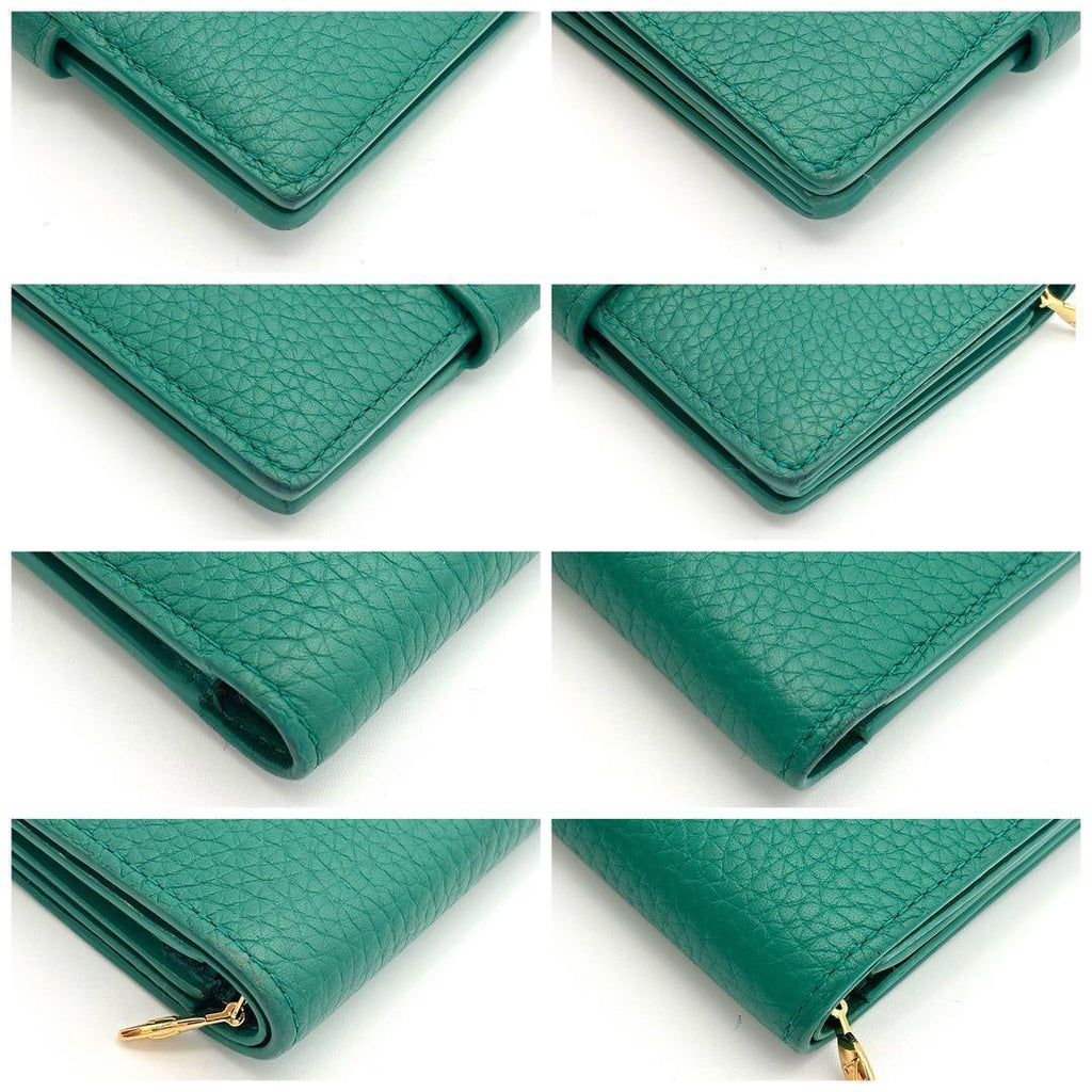 Louis Vuitton Wallet LV Vertical CP Green — view 8