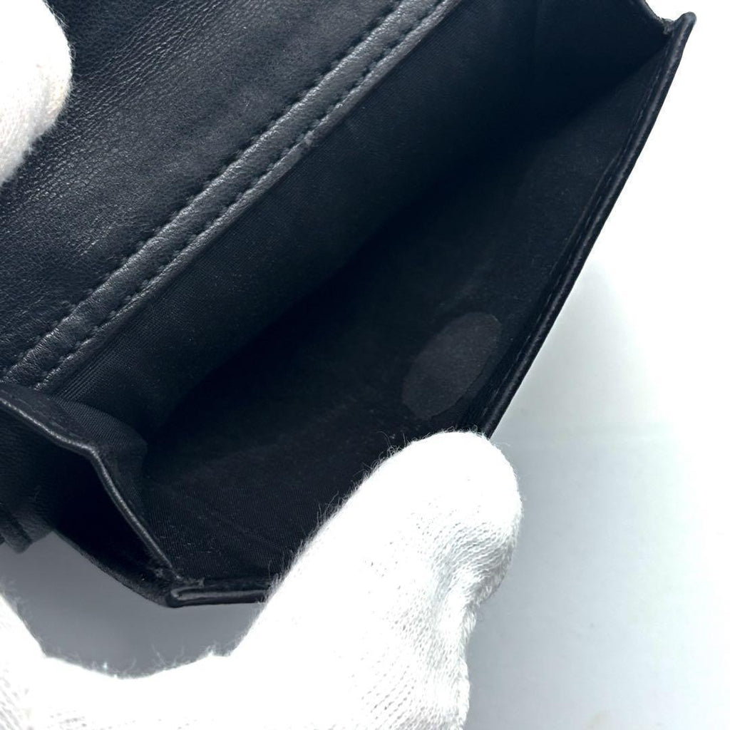 Chanel Wallet Coco Stitch Caviar Trifold Compact — view 7