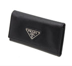 Prada Saffiano Leather Key Case Key Holder — view 3