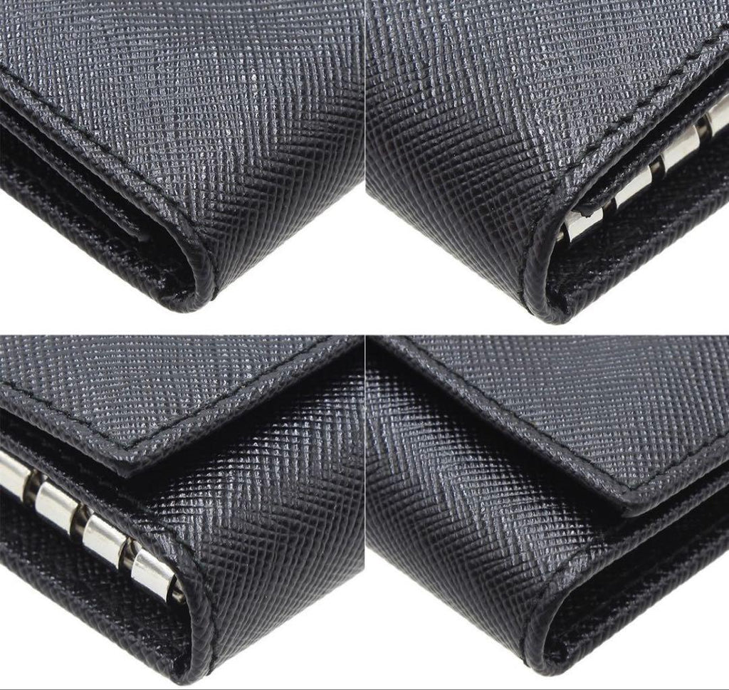 Prada Saffiano Leather Key Case Key Holder — view 4