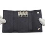 Prada Saffiano Leather Key Case Key Holder — view 5