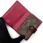 Louis Vuitton Monogram Portefeuille Juliette Bifold Wallet Brown — view 3