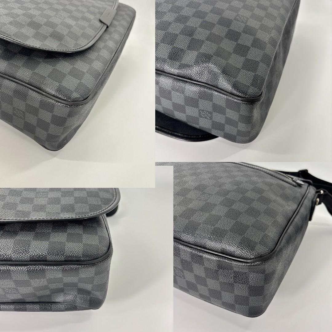 Louis Vuitton Damier Graphite Daniel GM Shoulder — view 7
