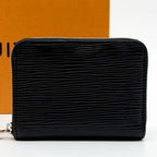 Louis Vuitton Zippy Coin Purse Epi Black — view 2