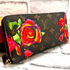 Louis Vuitton Monogram Rose PT Zippy Wallet