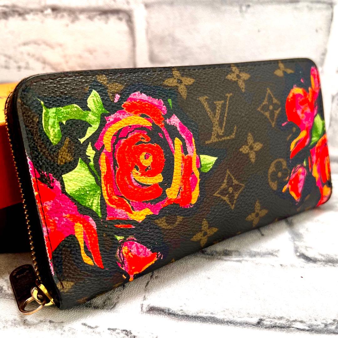 Louis Vuitton Monogram Rose PT Zippy Wallet