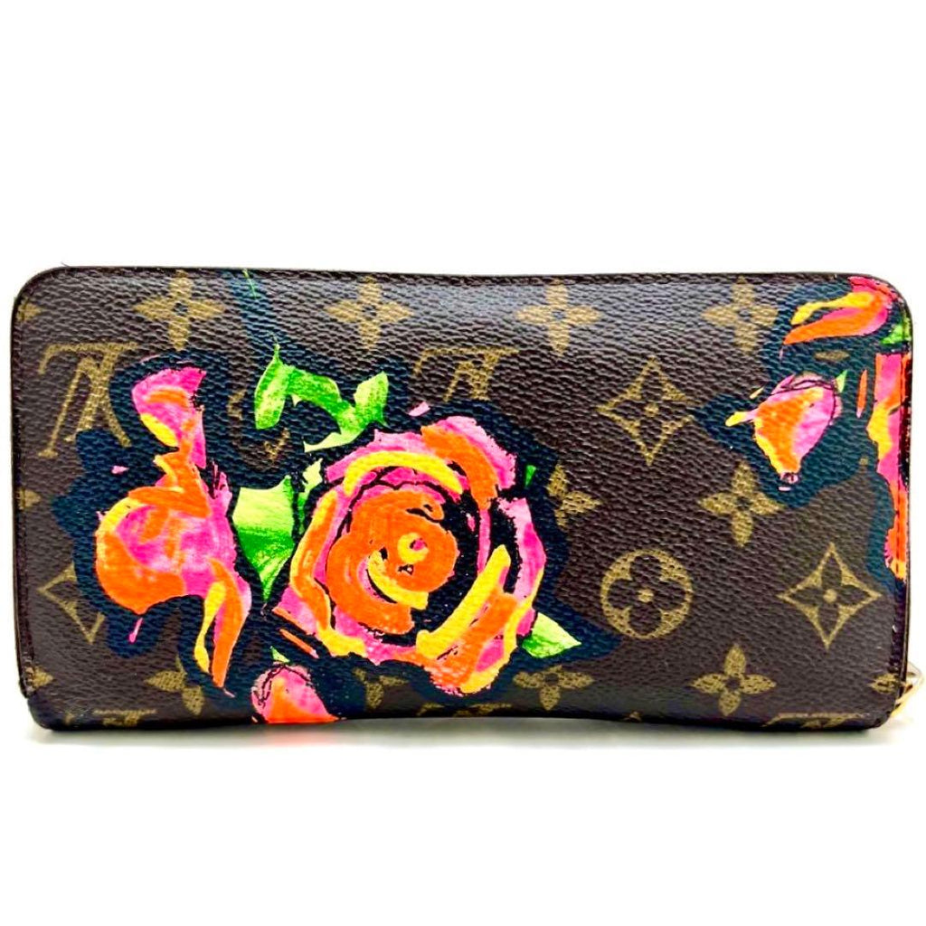 Louis Vuitton Monogram Rose PT Zippy Wallet — view 3