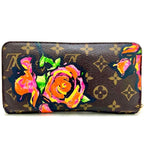 Louis Vuitton Monogram Rose PT Zippy Wallet — view 3