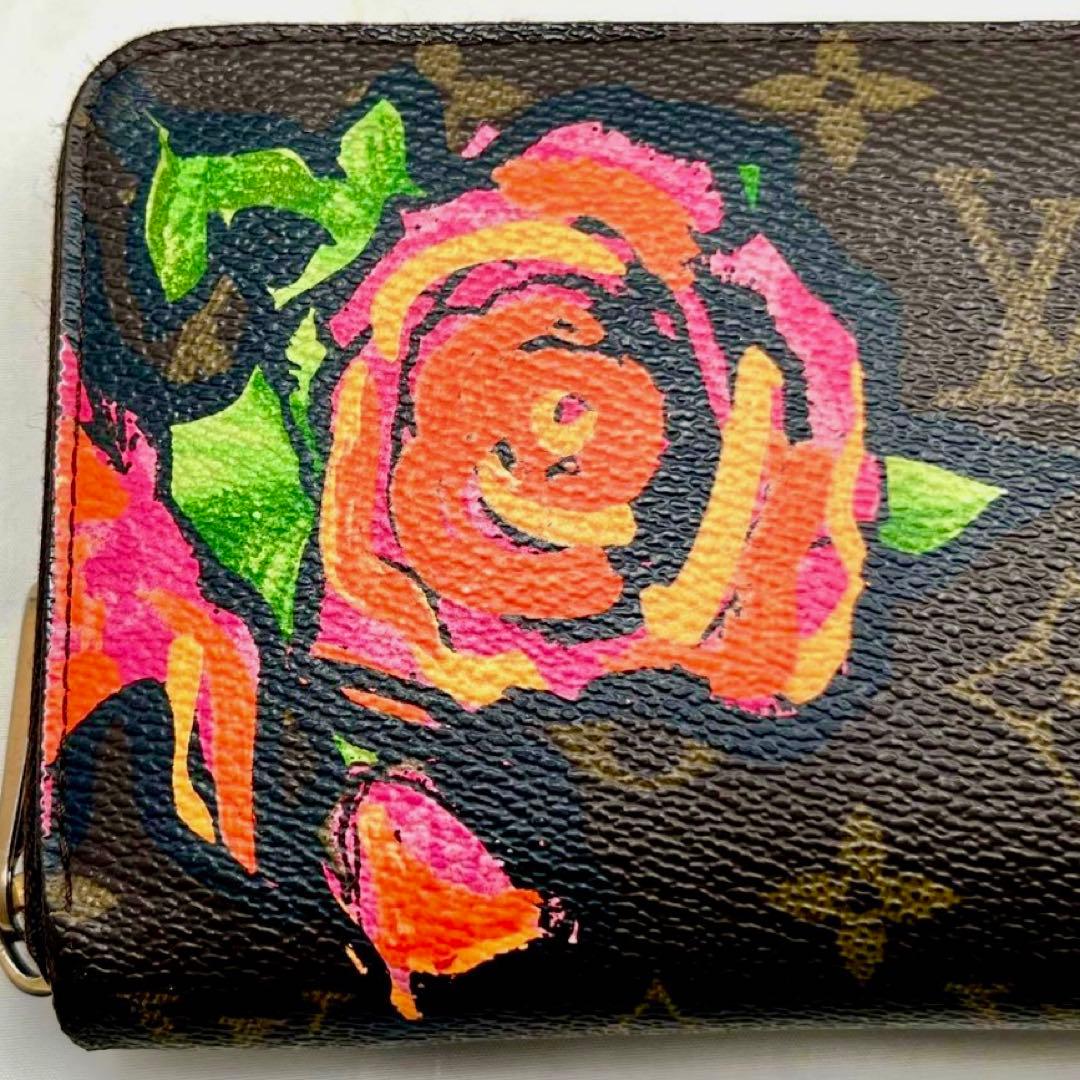 Louis Vuitton Monogram Rose PT Zippy Wallet — view 4