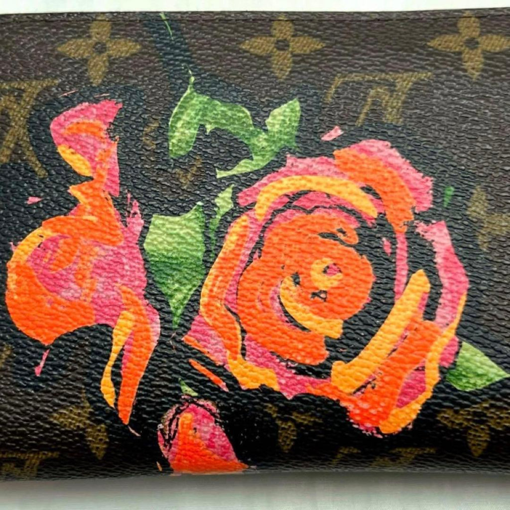 Louis Vuitton Monogram Rose PT Zippy Wallet — view 5