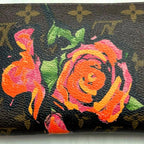 Louis Vuitton Monogram Rose PT Zippy Wallet — view 5