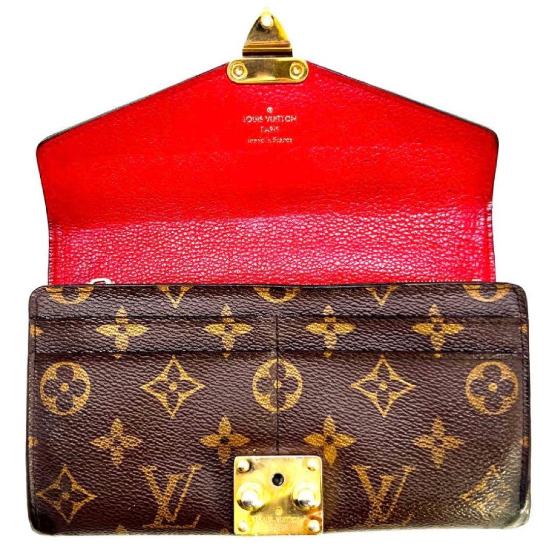 Louis Vuitton Monogram Portefeuille Pallas Cerise Wallet — view 2