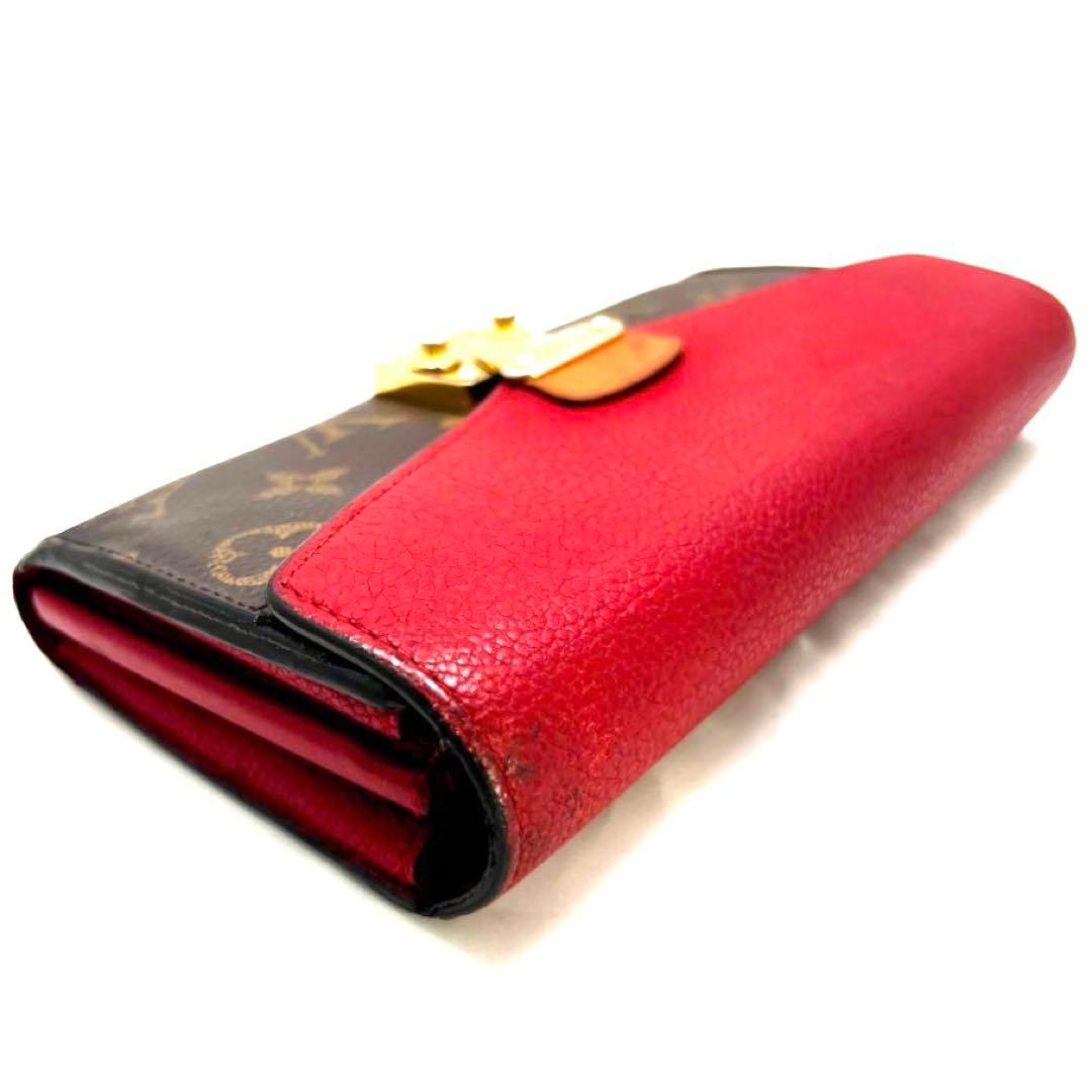 Louis Vuitton Monogram Portefeuille Pallas Cerise Wallet — view 5