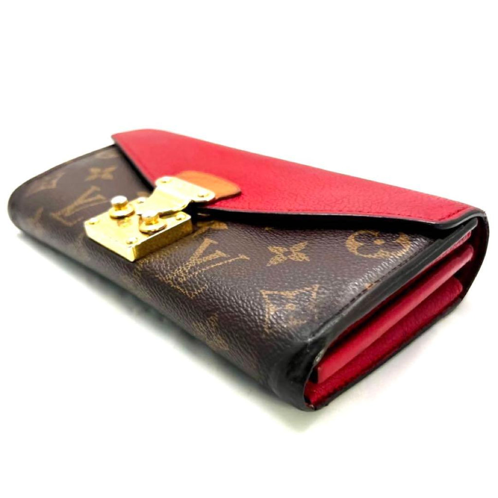 Louis Vuitton Monogram Portefeuille Pallas Cerise Wallet — view 6