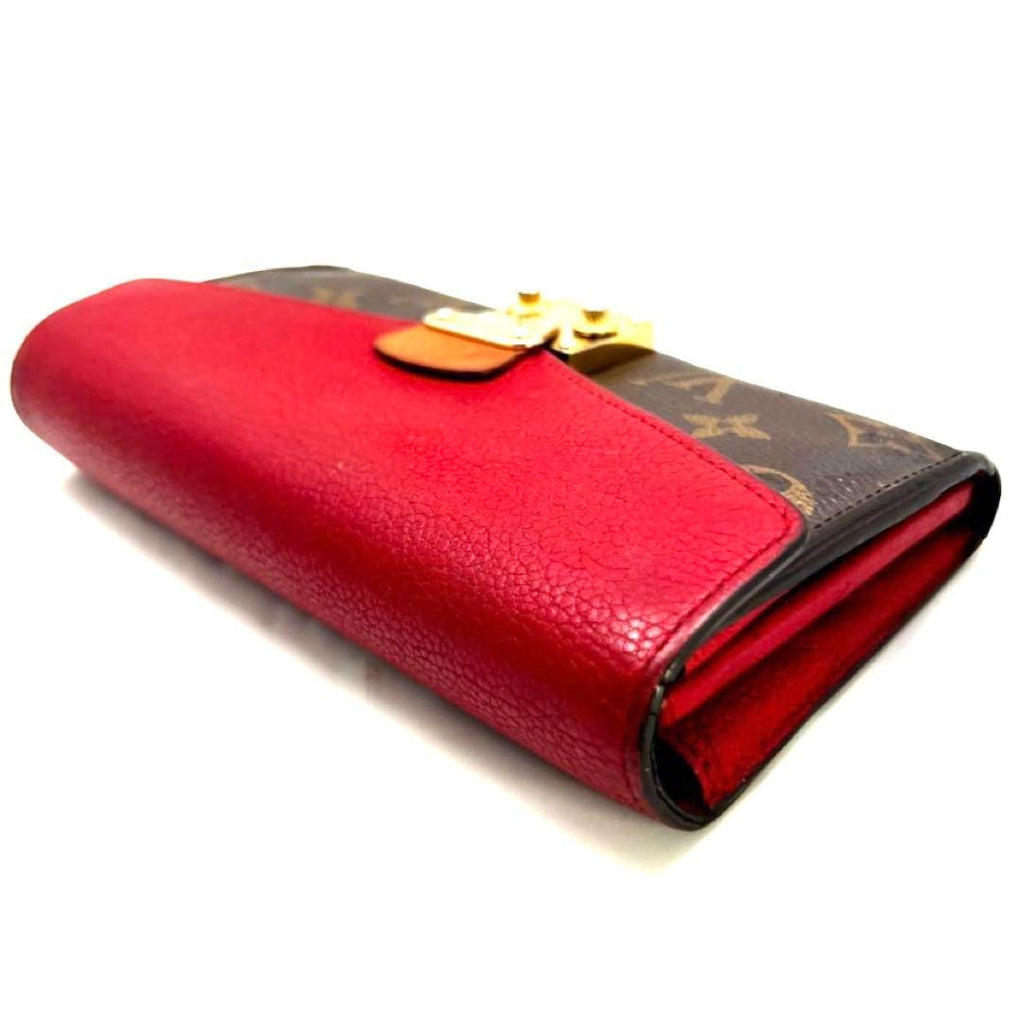 Louis Vuitton Monogram Portefeuille Pallas Cerise Wallet — view 8