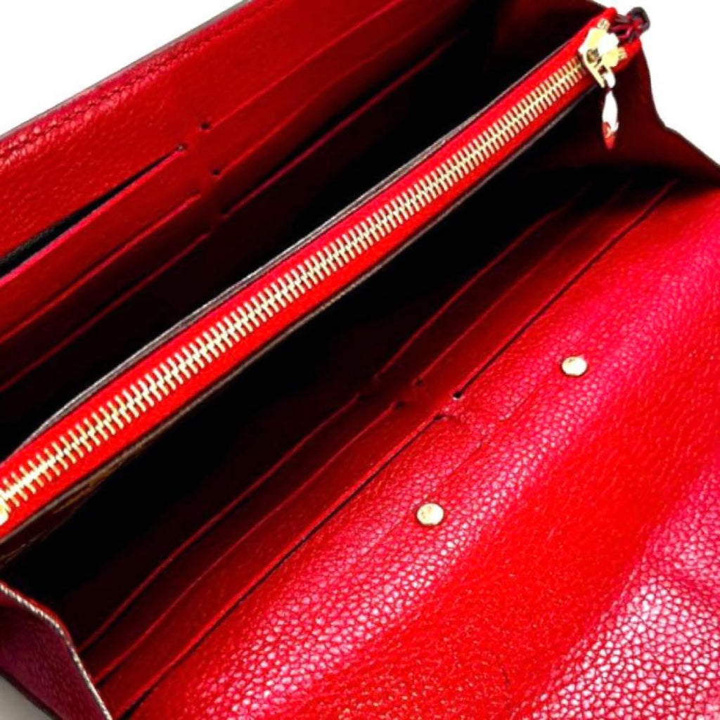 Louis Vuitton Monogram Portefeuille Pallas Cerise Wallet — view 9