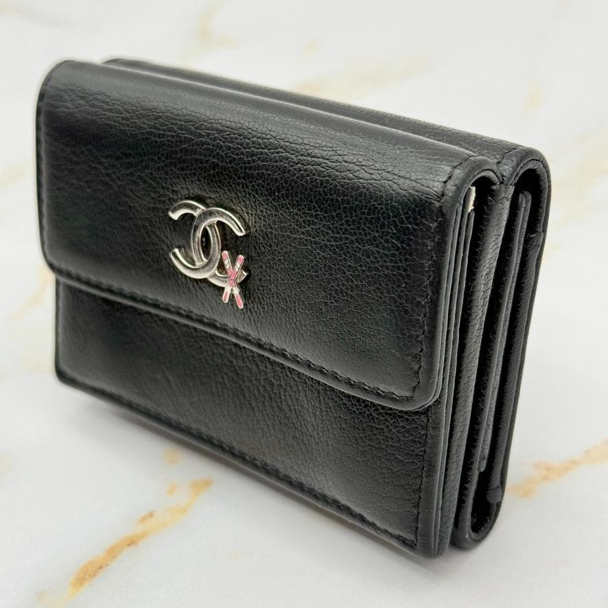 Chanel Ski Motif Trifold Wallet — view 3