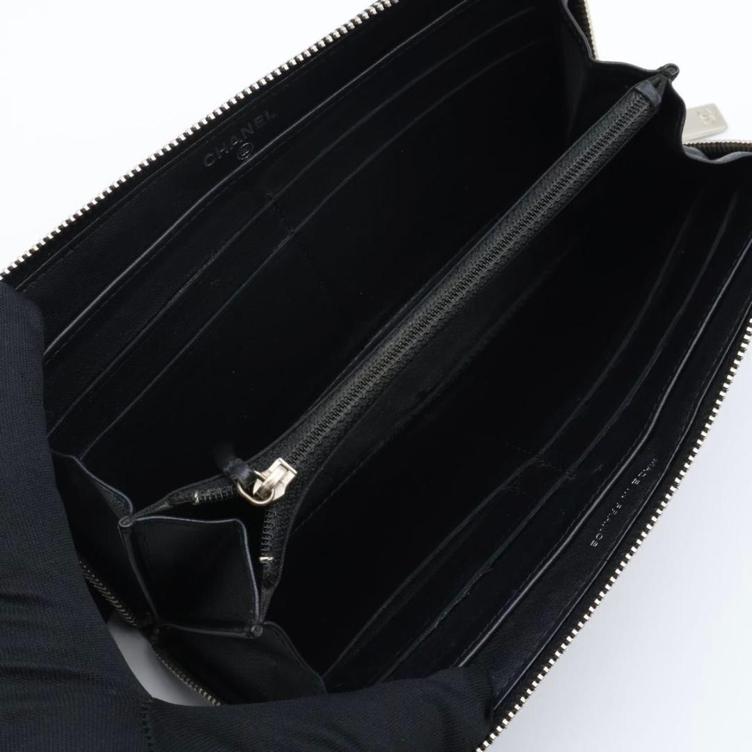 Chanel Quilted Brilliant Wallet Patent Black — view 2