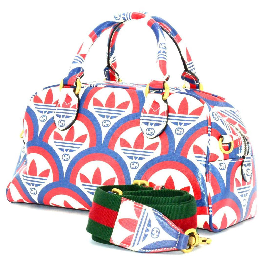 Gucci Super Adidas Mini Duffle Leather 2-Way Boston