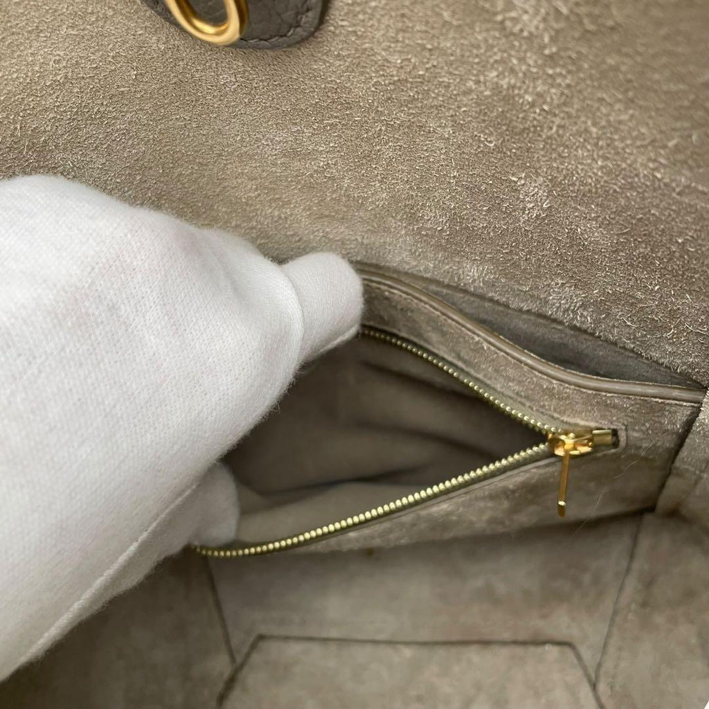 Celine Leather Sangles Bucket Small Shoulder — view 8