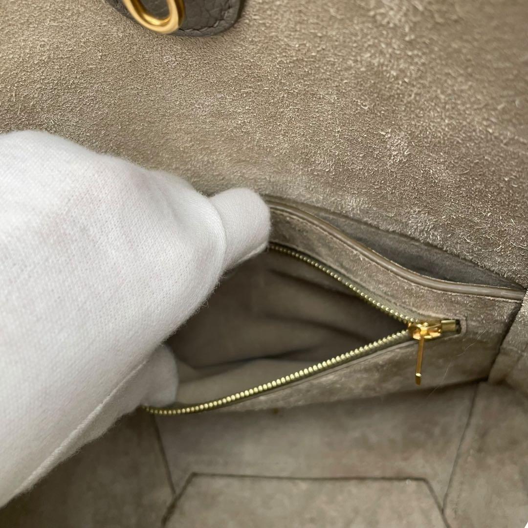 Celine Leather Sangles Bucket Small Shoulder — view 8