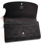 Louis Vuitton Wallet Portefeuille Iris Monogram Mahina Black — view 3