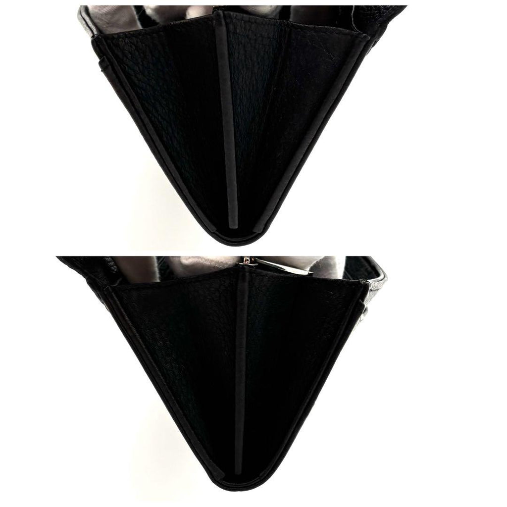 Louis Vuitton Wallet Portefeuille Iris Monogram Mahina Black — view 8