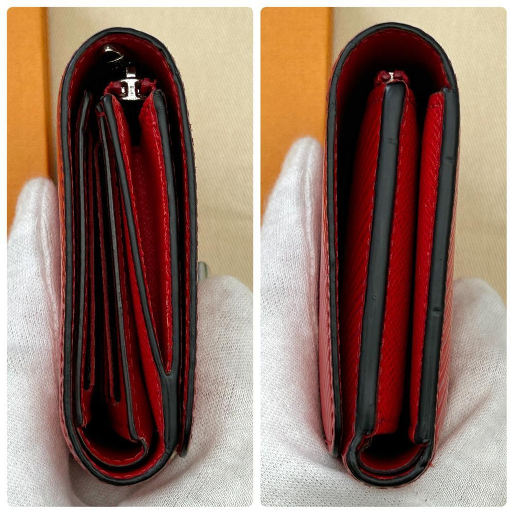 Louis Vuitton Epi Portefeuille Twist Compact Folding Wallet — view 4