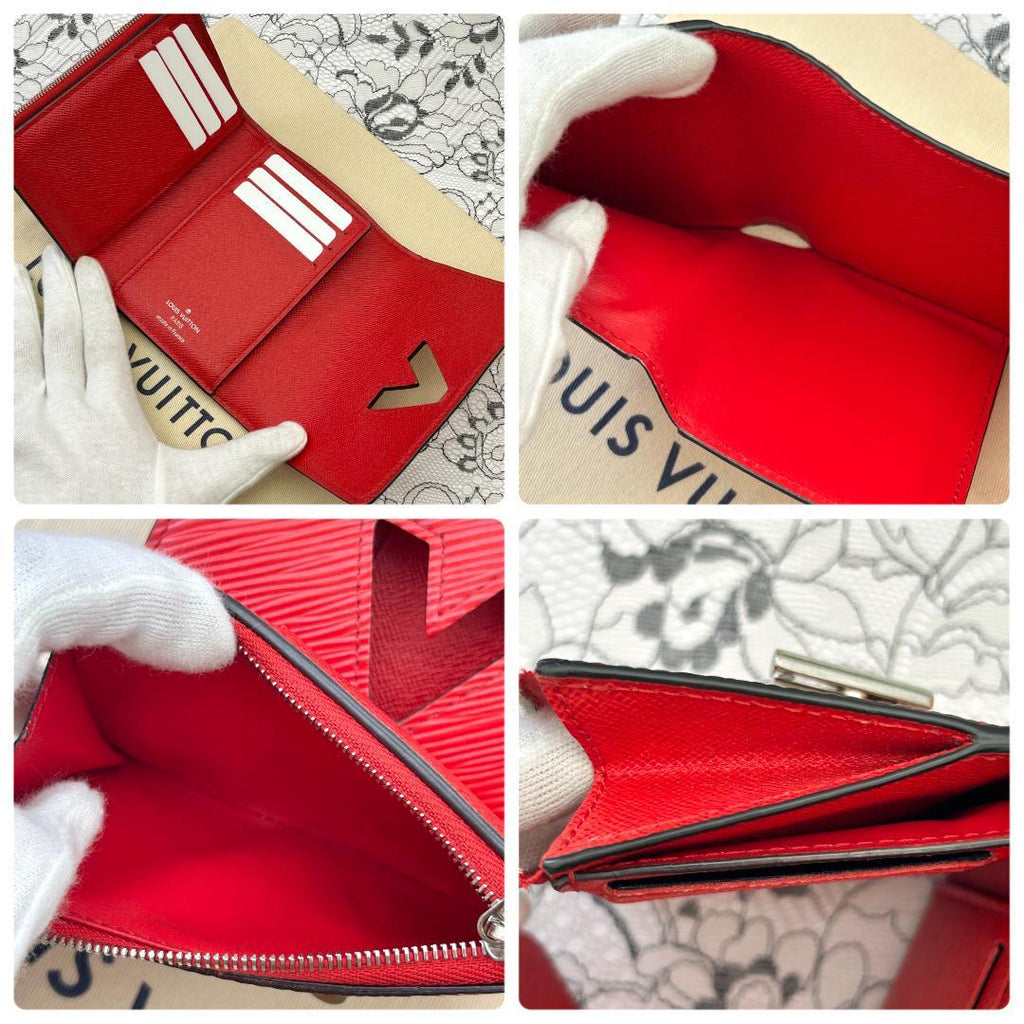 Louis Vuitton Epi Portefeuille Twist Compact Folding Wallet — view 6