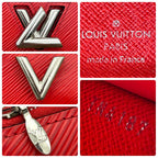 Louis Vuitton Epi Portefeuille Twist Compact Folding Wallet — view 7
