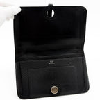 Hermes Dogon GM Duo Taurillon Clemence Silver Wallet — view 7