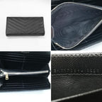 Saint Laurent Wallet Matelasse Stitch Flap — view 4