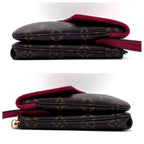 Louis Vuitton Monogram Twice Cerise Shoulder Bag Red — view 6