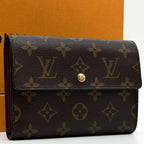Louis Vuitton Pass Case Porte Tresor Etui Papiers Trifold Wallet