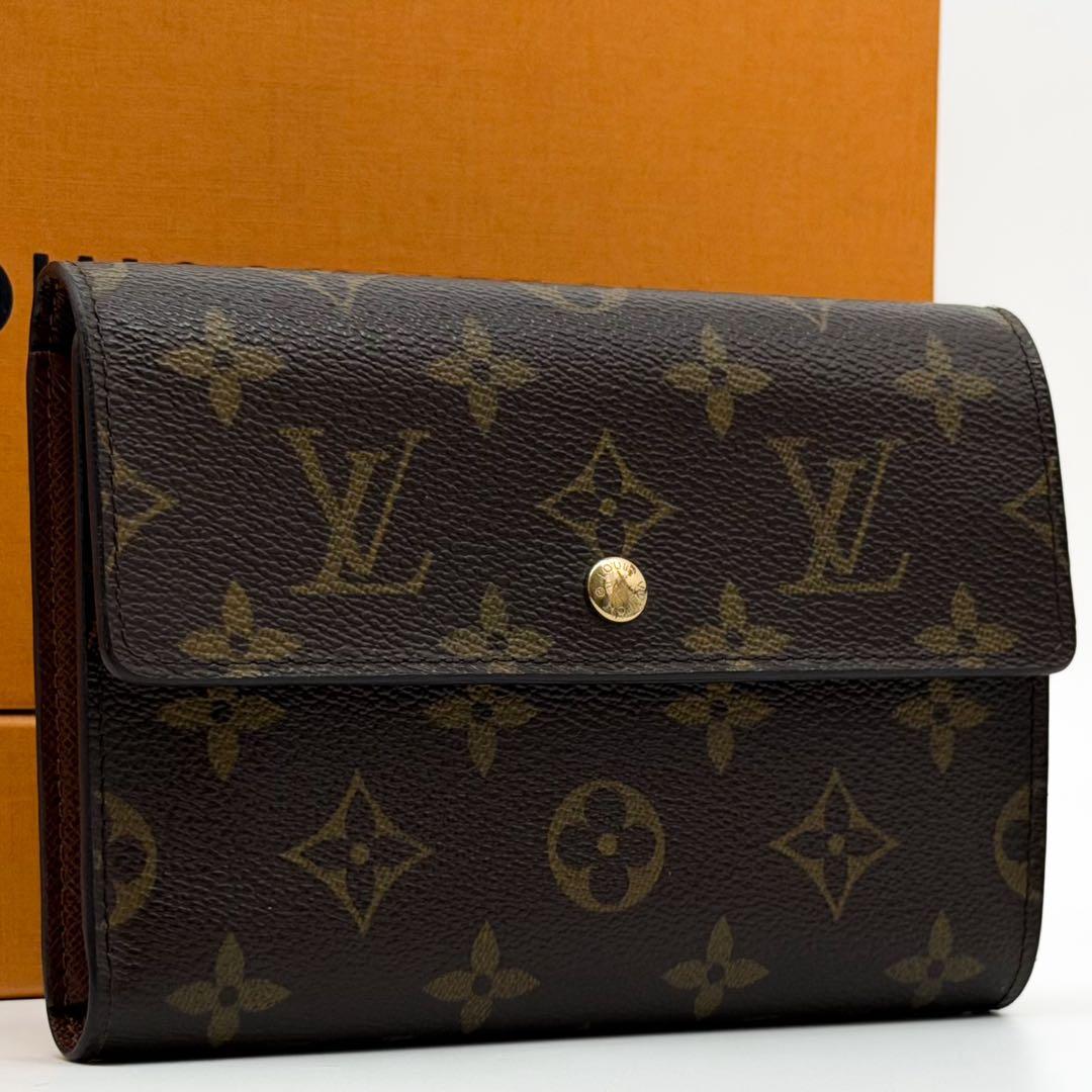 Louis Vuitton Pass Case Porte Tresor Etui Papiers Trifold Wallet