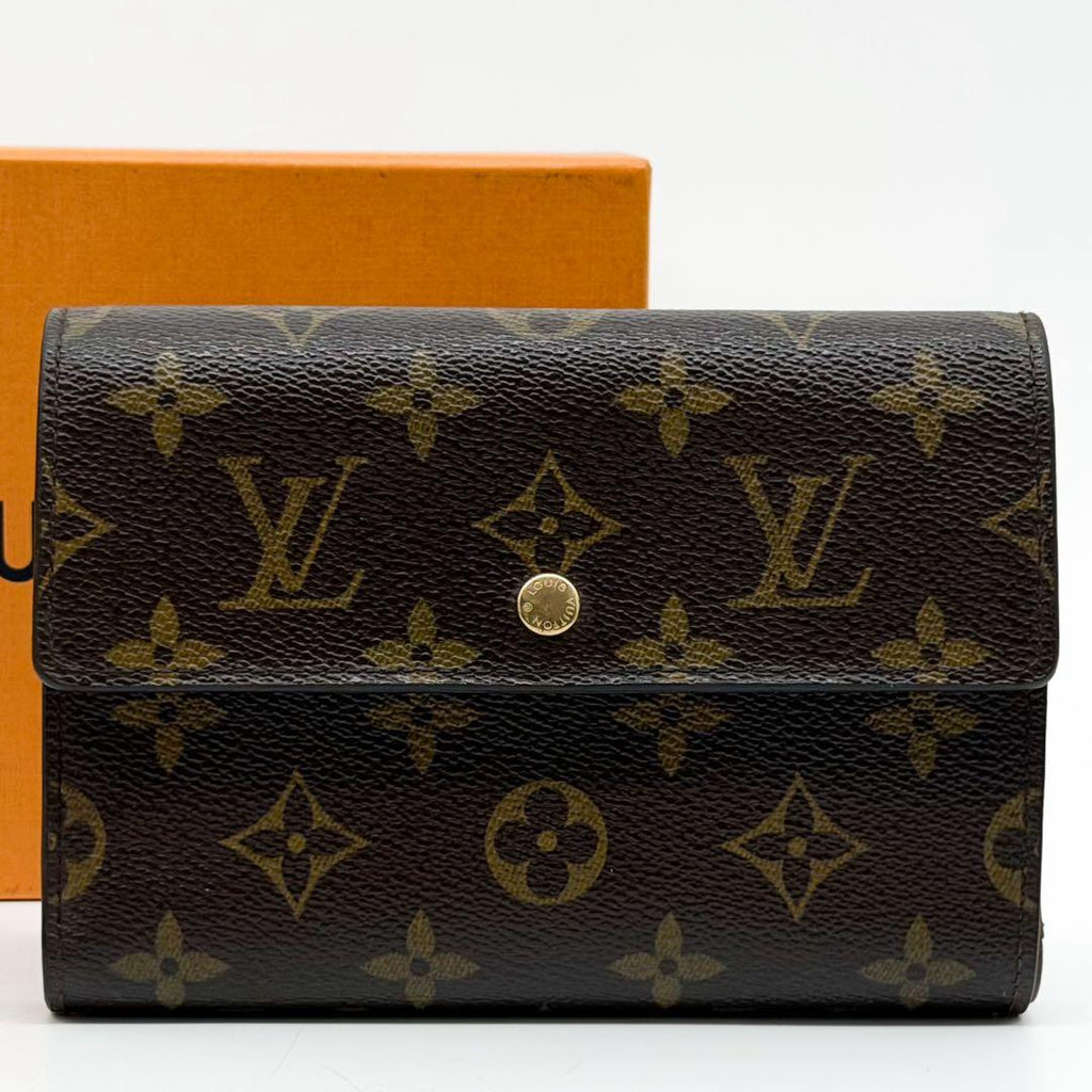 Louis Vuitton Pass Case Porte Tresor Etui Papiers Trifold Wallet — view 2