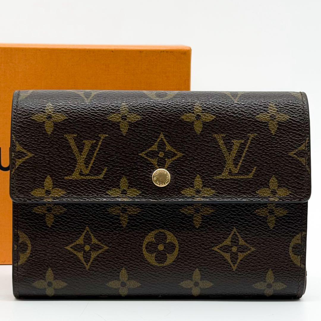 Louis Vuitton Pass Case Porte Tresor Etui Papiers Trifold Wallet — view 2