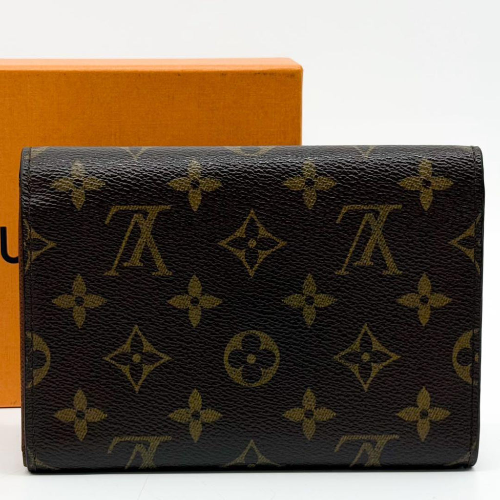 Louis Vuitton Pass Case Porte Tresor Etui Papiers Trifold Wallet — view 3