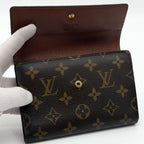 Louis Vuitton Pass Case Porte Tresor Etui Papiers Trifold Wallet — view 6