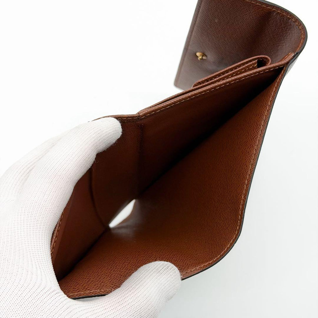 Louis Vuitton Pass Case Porte Tresor Etui Papiers Trifold Wallet — view 8