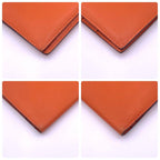 Hermes Bearn Classic Veau Epsom Wallet Orange — view 7