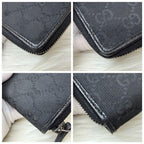 Gucci Wallet Canvas Fabric Black — view 7